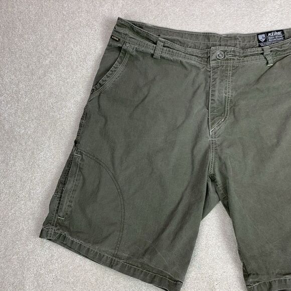 Kuhl Men’s Vintage Patina Dye Hiking Shorts Zip Cargo Pockets Size 40 - Picture 4 of 13